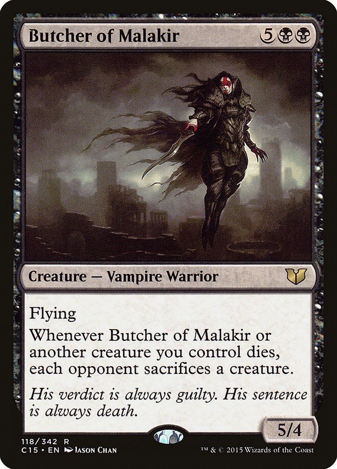 Butcher of Malakir [Commander 2015] | Yard's Games Ltd
