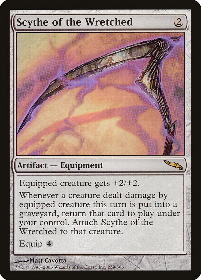 Scythe of the Wretched [Mirrodin] | Yard's Games Ltd