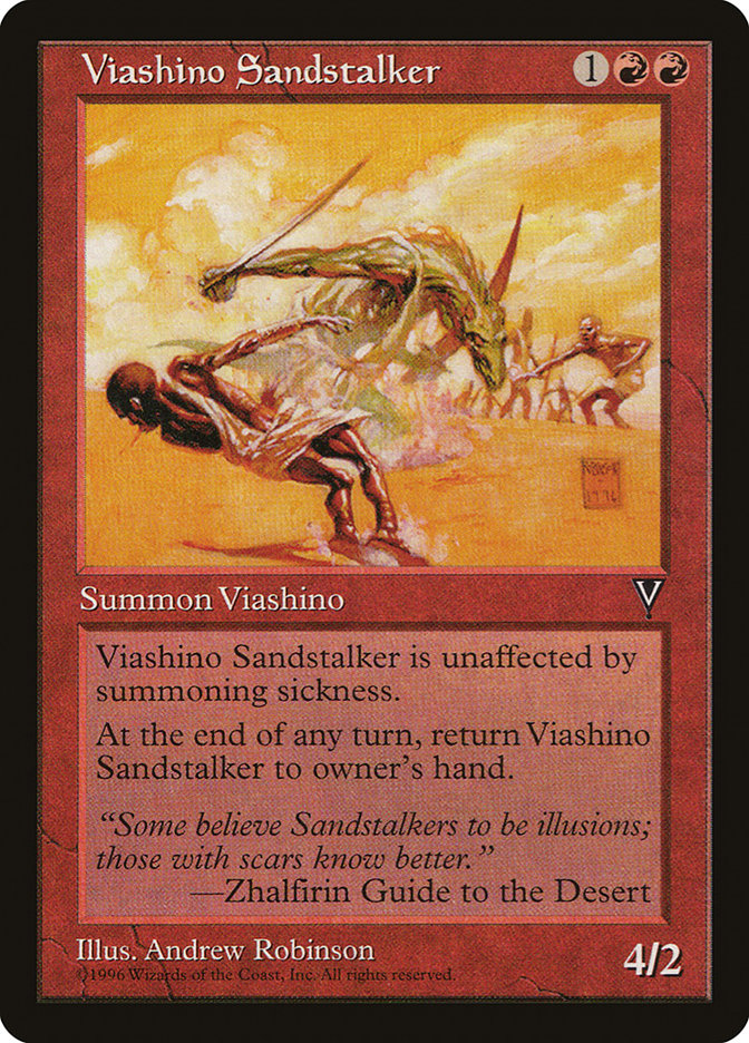 Viashino Sandstalker [Visions] | Yard's Games Ltd