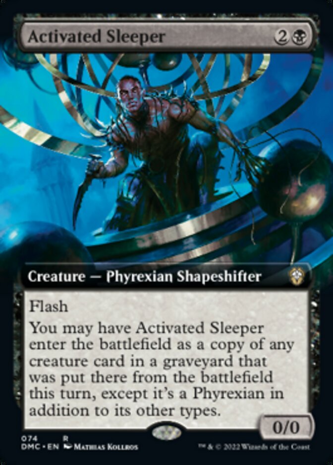 Activated Sleeper (Extended Art) [Dominaria United Commander] | Yard's Games Ltd