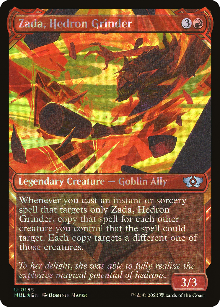Zada, Hedron Grinder (Halo Foil) [Multiverse Legends] | Yard's Games Ltd