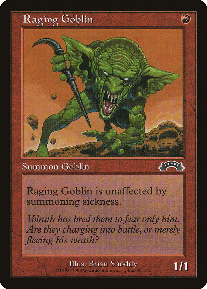 Raging Goblin [Exodus] | Yard's Games Ltd