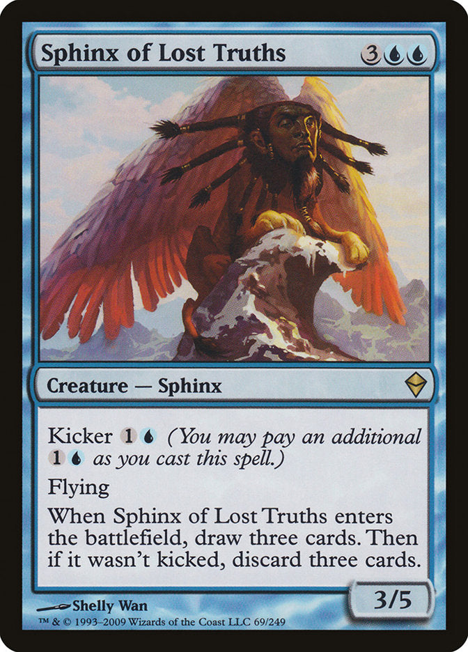 Sphinx of Lost Truths [Zendikar] | Yard's Games Ltd