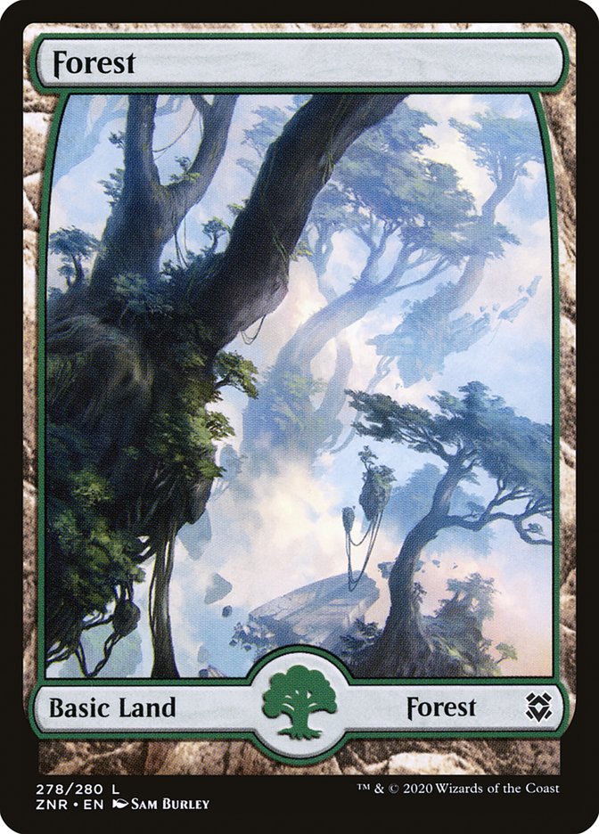 Forest (278) [Zendikar Rising] | Yard's Games Ltd