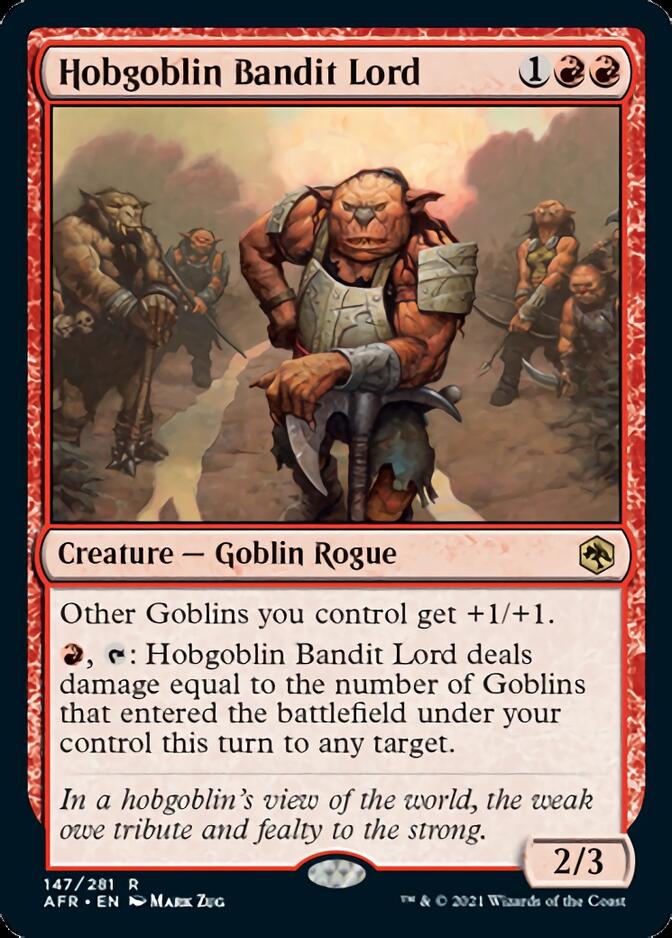 Hobgoblin Bandit Lord [Dungeons & Dragons: Adventures in the Forgotten Realms] | Yard's Games Ltd