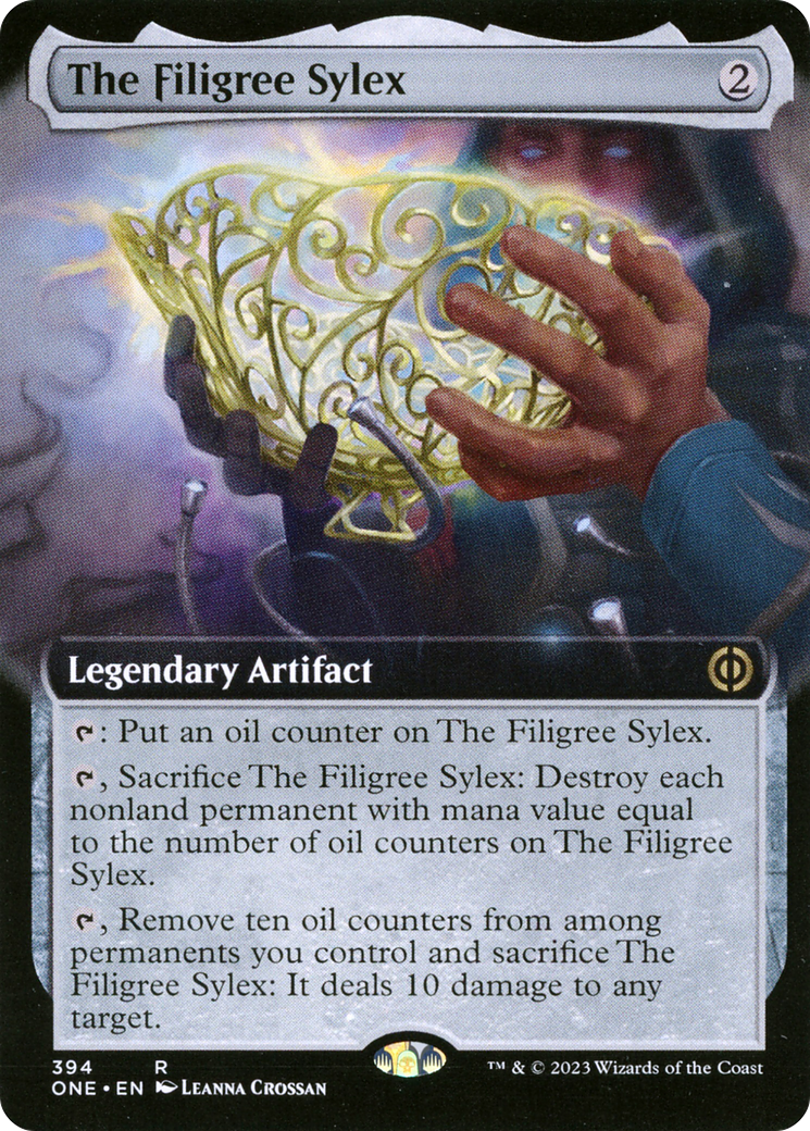 The Filigree Sylex (Extended Art) [Phyrexia: All Will Be One] | Yard's Games Ltd