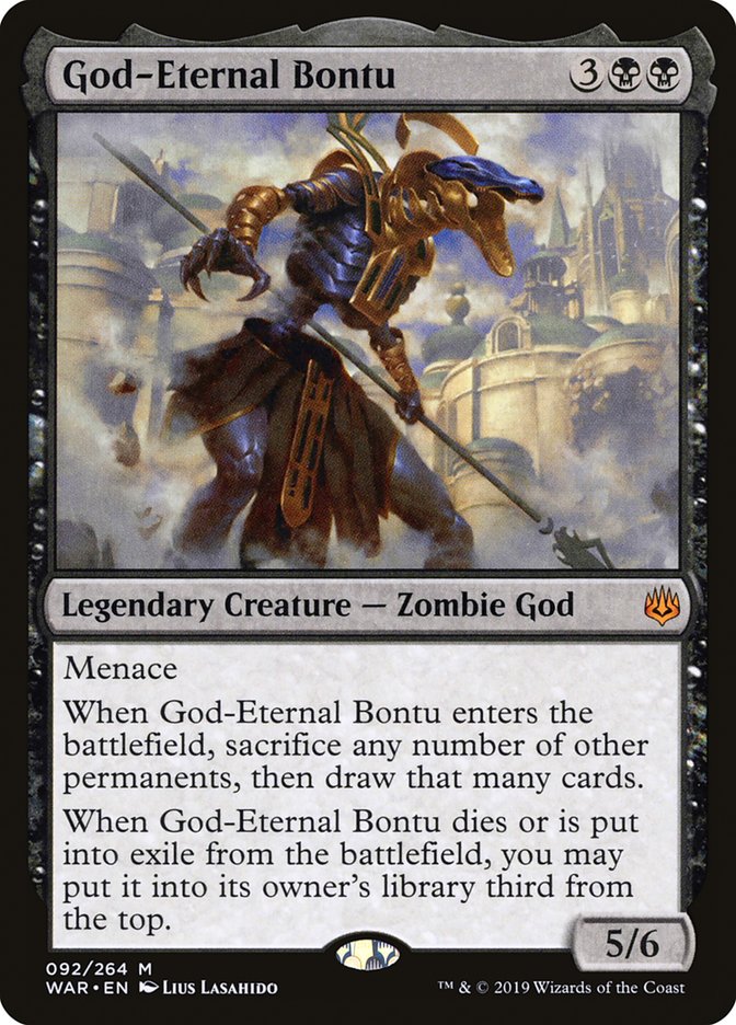 God-Eternal Bontu [War of the Spark] | Yard's Games Ltd