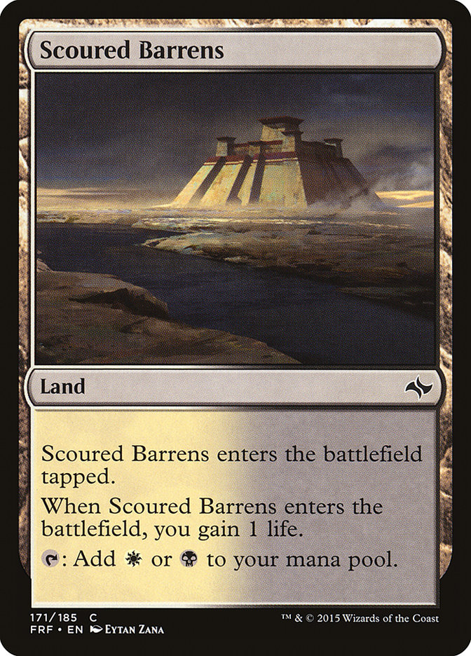 Scoured Barrens [Fate Reforged] | Yard's Games Ltd