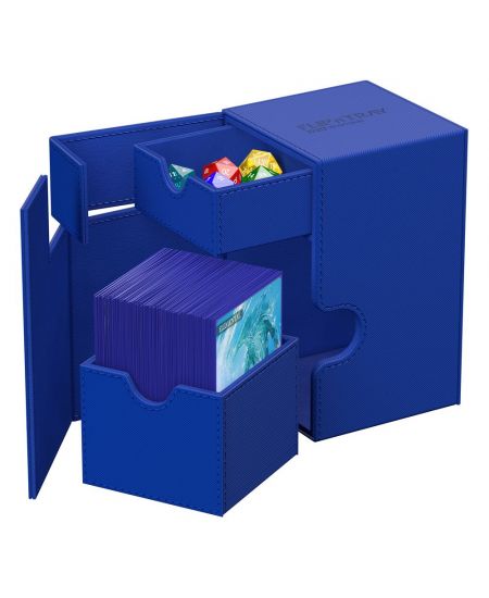Ultimate Guard Deck Case Flip N Tray 100+ Xenoskin - BlueUltimate Guard Deck Case Flip N Tray 100+ Xenoskin - Blue