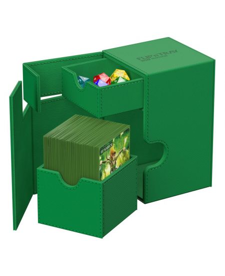 Copy of Ultimate Guard Deck Case Flip N Tray 100+ Xenoskin - Green
