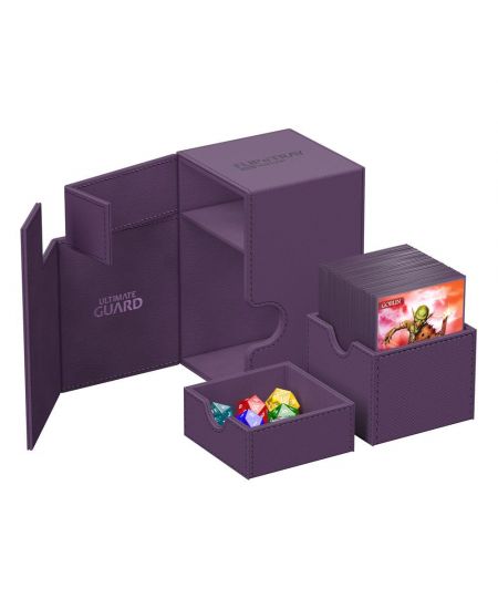 Ultimate Guard Deck Case Flip N Tray 100+ Xenoskin - Purple