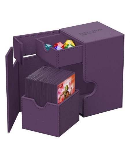 Ultimate Guard Deck Case Flip N Tray 100+ Xenoskin - Purple