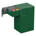 ultimate guard flip n tray 80 xenoskin green premium deck box case