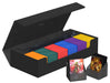 ultimate guard treasurehive 550 xenoskin black deck box card case
