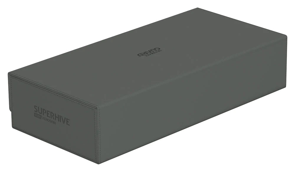ultimate guard greatsurehive 550 xenoskin grey deck box card case
