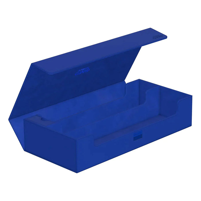 ultimate guard treasurehive 550 xenoskin blue deck box card case