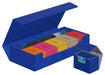 ultimate guard treasurehive 550 xenoskin blue deck box card case