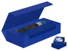 ultimate guard treasurehive 550 xenoskin blue deck box card case