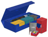 ultimate guard treasurehive 550 xenoskin blue deck box card case